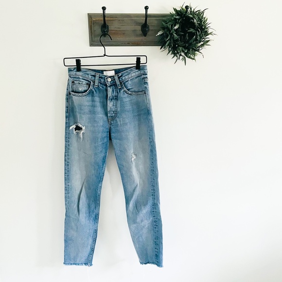 Boyish Light Blue Skinny Jeans - Picture 1 of 7